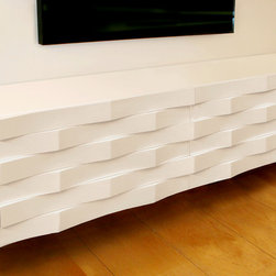 Luno Wall Hung Credenza - Living Room Furniture