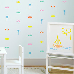 Tiny Candy Pattern - Wall Decals