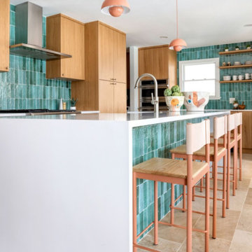 Vanity Fair Featured Modern Kitchen Overview — Cabinet Nest Austin