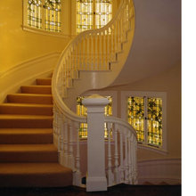 stairs with windows great