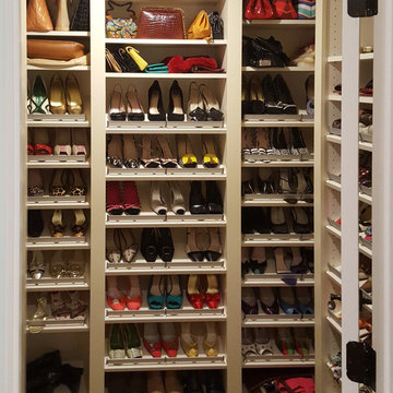 Shoe And Purse Storage Closet
