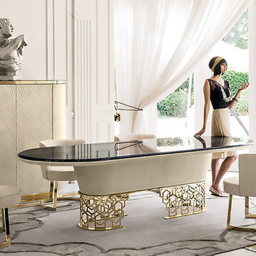 Selling: Clairmont Dining Table, Cloe Chair, Beverly Cabinet, Godwin Side Table