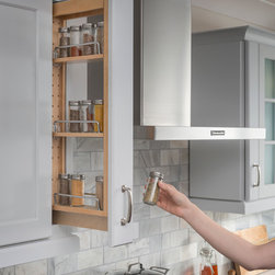 Wall Cabinet Filler Pullout - Pantry And Cabinet Organizers