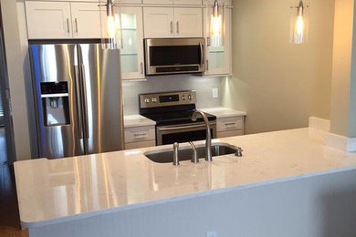 Inspiration for a modern kitchen remodel in Orlando