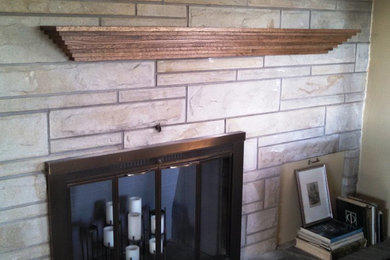 Fireplace Mantel (FLW Inspired)