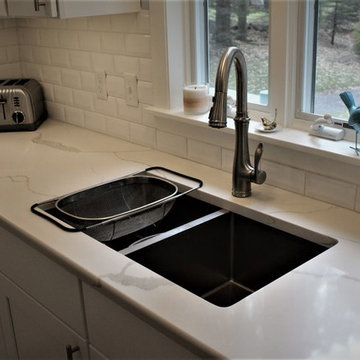 White Shaker Kitchen in Princeton