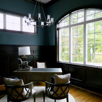 Stained Double Box Paneling