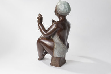 Vénuste pudeur, sculptures bronze