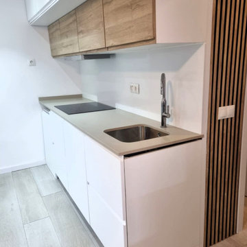 Silestone Miami White & Silestone Noka - Málaga Centro