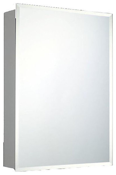 Deluxe Series Medicine Cabinet, 16"x22", Beveled Edge, Surface Mount