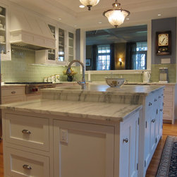 Island drop down detail - Kitchen Countertops