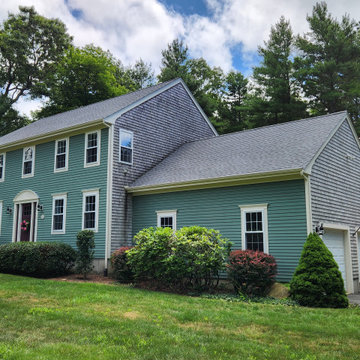 GAF Timberline HDZ Roofing System in Pewter Gray, Dartmouth, MA