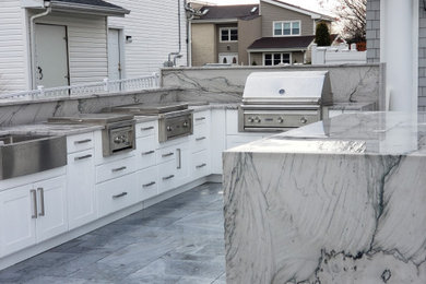 Home design - coastal home design idea in Bridgeport