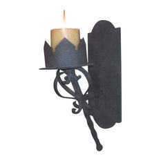 Gothic Candle Wall Sconce