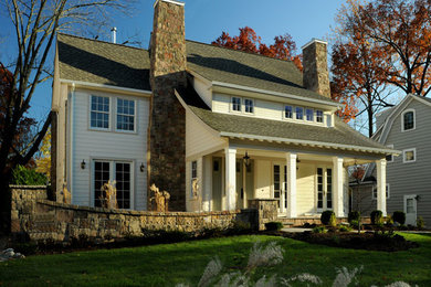 Example of a classic exterior home design in New York