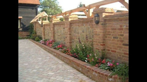 Cost To Build A Brick Block Privacy Fence - Block Wall Fence Cost