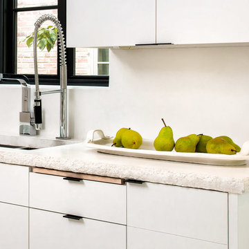 Rough Edge Concrete Countertop