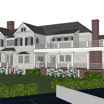 Quogue Summer House - Back