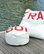 Recycled Sail Duo Bean Bag, White, Blue and Red