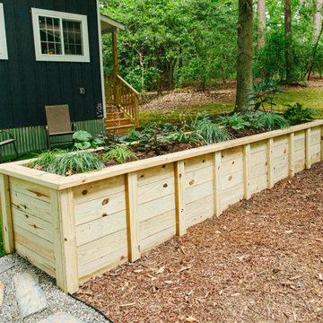 Backyard Studio Garden in Chapel Hill