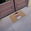 Rubber-Cal "Santa's Favorite"  Outdoor Christmas Doormat 15mm X 18" X 30"