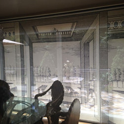 Delia Shades' custom pattern - Roller Shades