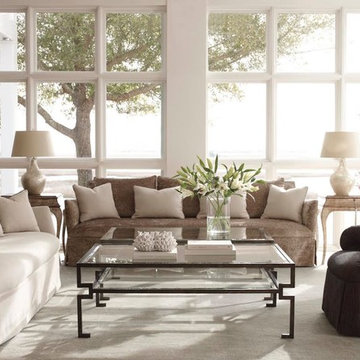 A comfy living space from Caracole