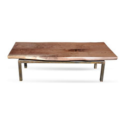 Book-matched Walnut Coffee Table - Coffee Tables