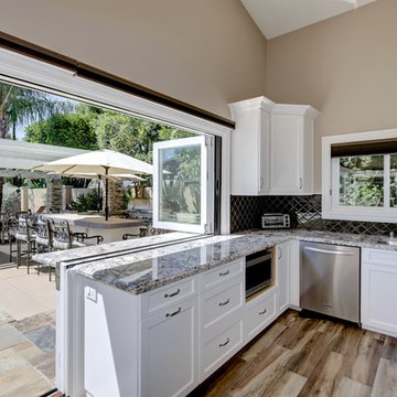 Bi-Fold Kitchen Passthrough Window