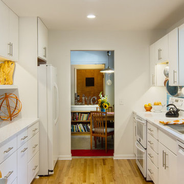 Yellow Pop Contemporary Kitchen