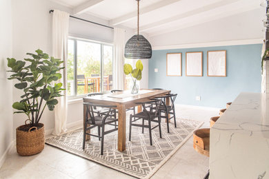 Minimalist dining room photo in Other