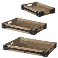 Uttermost Fadia - 13.75"  Tray (Set of 3)