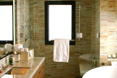Inspiration for a bathroom remodel in Denver