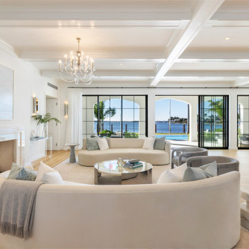 Luxury Living Room with Beautiful Views