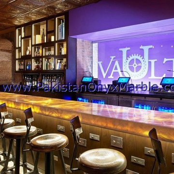 backlit onyx contertops backlighting onyx bars recepition Countertops
