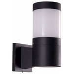 VONN Lighting - 11" Modern 5-Watt ETL Certified Integrated LED Outdoor Wall Sconce, Matte Black - Vonn Outdoor LED Wall Sconces are constructed in an aluminum body with UV proof powder coating to resist all weather conditions. Such construction offers up to 50000 hours of life spam along with a 5-Year Limited Warranty. VONN LED Wall Sconces create a sense of style, appearance, and functionality, bringing a definitive uniqueness and charm to the exterior of any commercial or residential property.