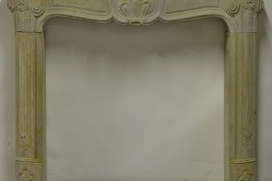 Small Selection Of Available Antique Limestone Fireplaces