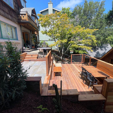 Hannah & Eric's Terraced Garden