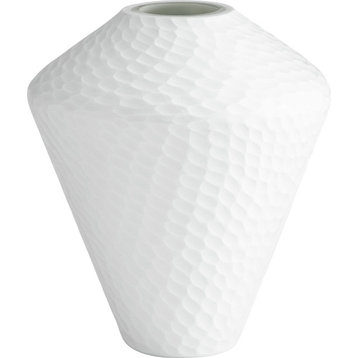 Buttercream Vase in White