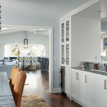 Complete Contemporary Main Level Remodel in Edina