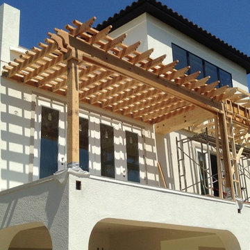 Second Floor Cypress Pergola