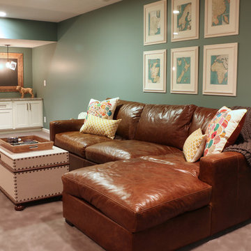 Finished Basement - Traders Point, Indianapolis
