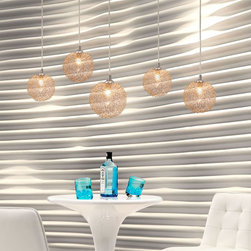 Zuo Cassius Ceiling Lamp Aluminum - SKU: 50098 - Pendant Lighting