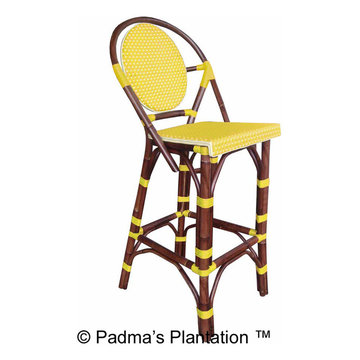 Paris Bistro Bar Stool - Yellow