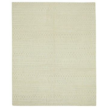 Rug N Carpet - Handmade One-of-a-Kind 8' 0'' x 10' 0'' Moroccan Area Rug