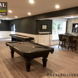 Recent Installations by Royal Billiard & Recreation - Game Room And Bar Furniture