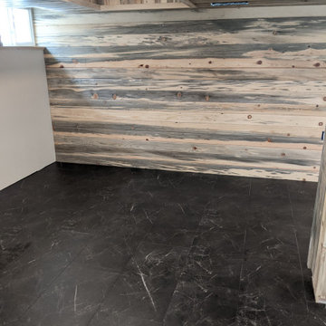The Beetle kill pine Basement