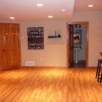 Basement Remodel - Bar, Rec Room, Bathroom, Exercise Room