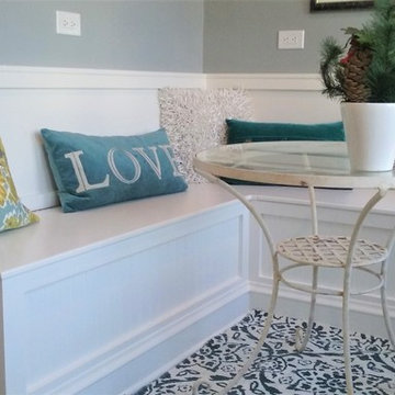 Kitchen built in , banquette