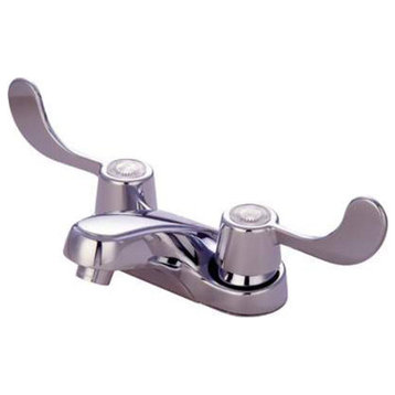 Kingston Brass KB18.LP Vista 1.2 GPM Centerset Bathroom Faucet - Polished